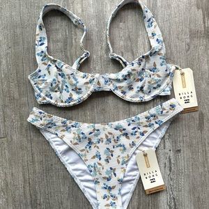 🔥🔥BILLABONG - CHIQUITA GEORGIA UNDERWIRE BRA HIKE BIKINI SET🔥🔥